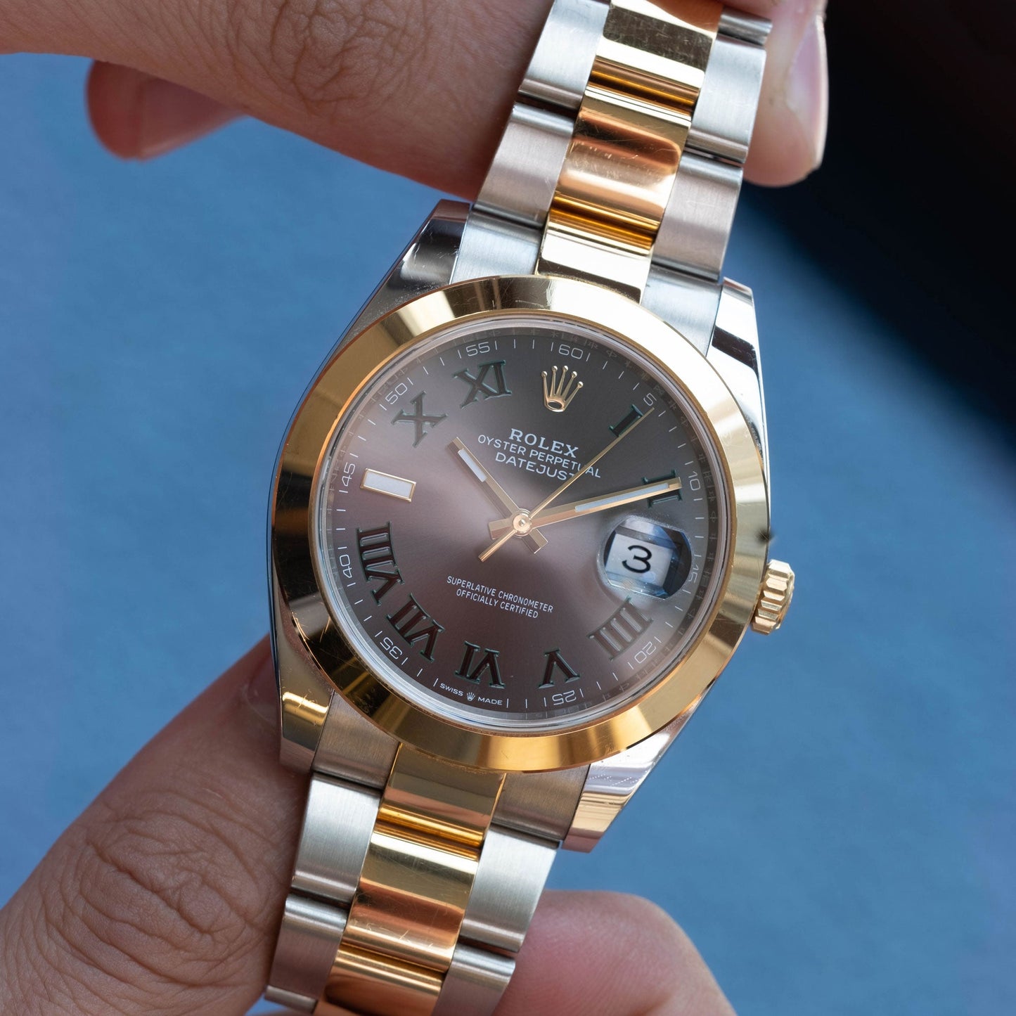 Rolex Datejust 41 Wimbledon ref.126303 del 2020