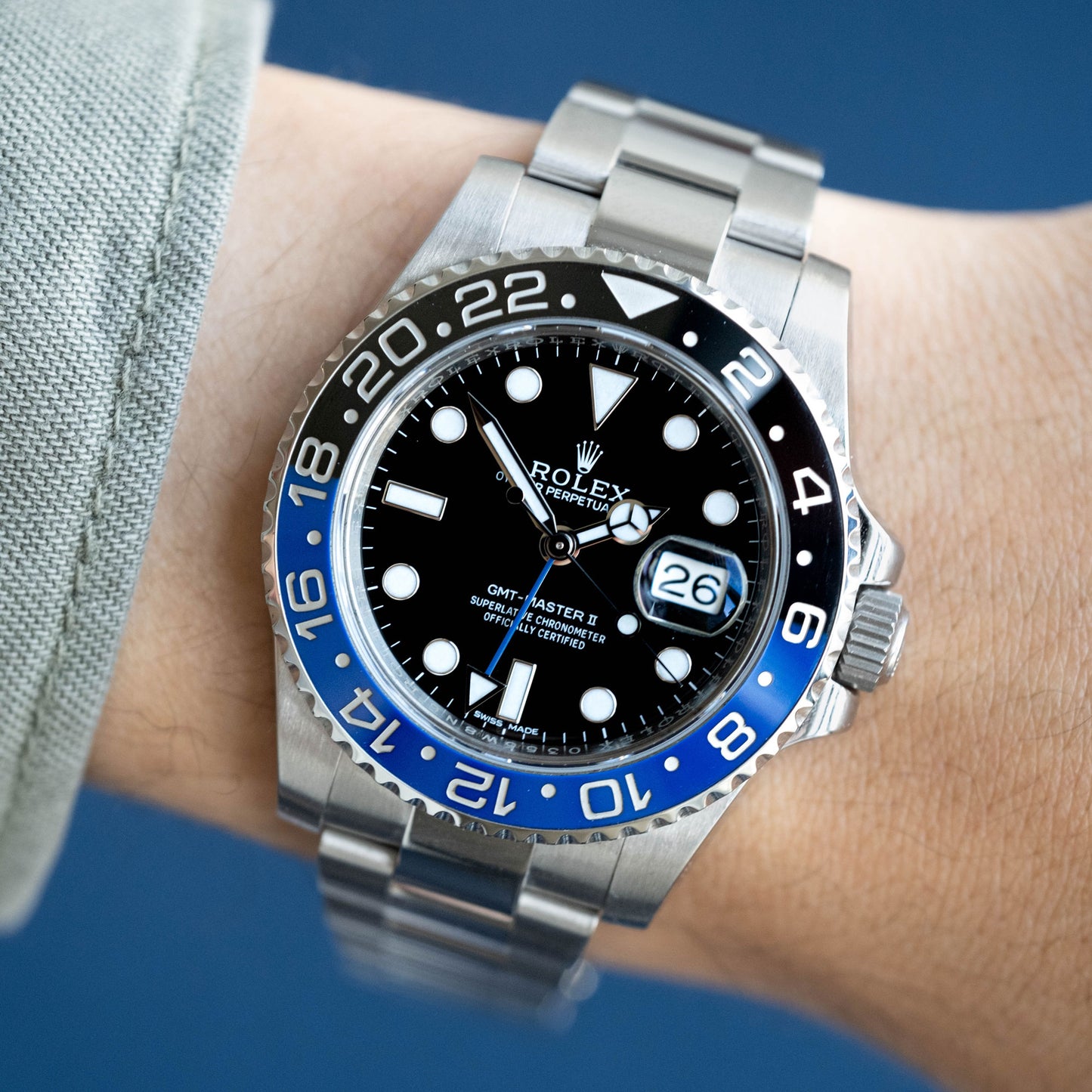 Rolex GMT Master II ref.116710BLNR Full-Set del 2017